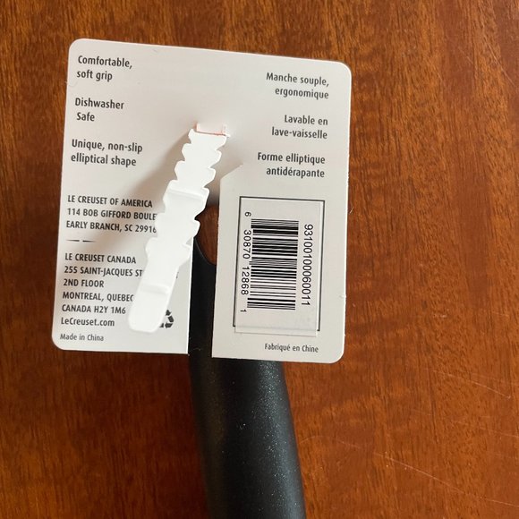 Le Creuset Revolution® Bi-Material Slotted Spatula Cerise Cherry Red NEW - Picture 5 of 5